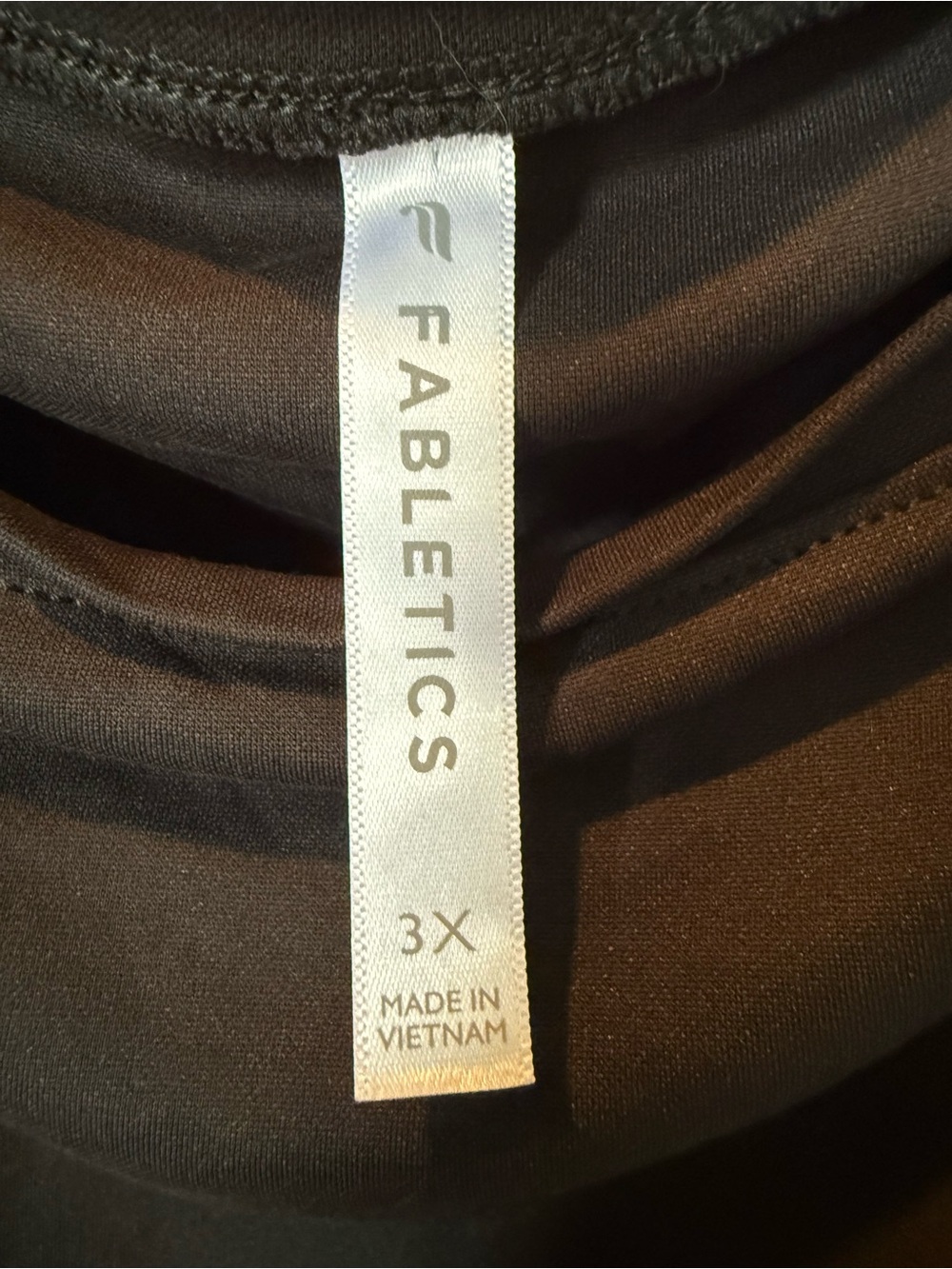 # Fabletics 3X Charcoal Grey Cloud Jersey Off-shoulder Sweatshirt - Picture 2 of 7